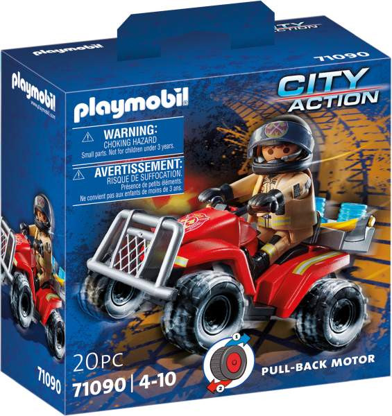 Playmobil | Feuerwehr-Speed Quad | 71090