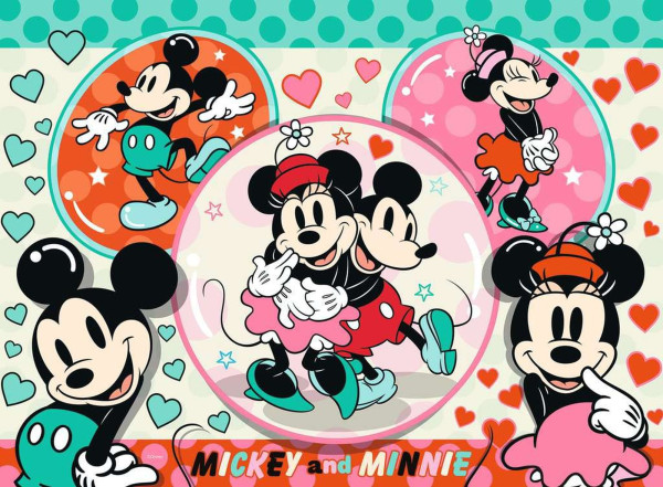 Ravensburger | Unser Traumpaar Mickey und Minnie | 150 XXL Teile