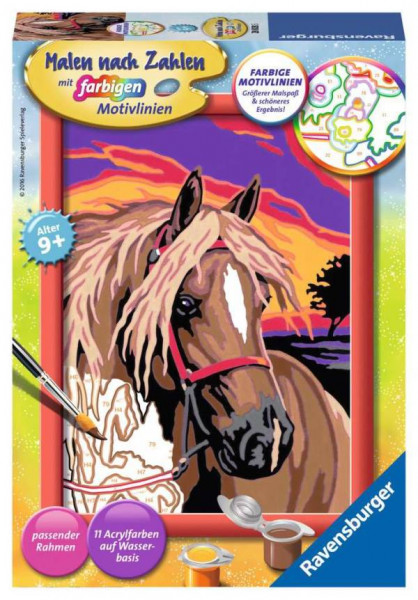 Ravensburger | Malen nach Zahlen | Pferdetraum