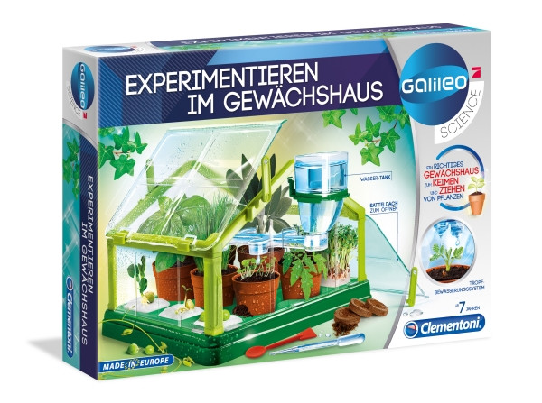 Clementoni | Galileo - Experimentieren im Gewächshaus | 59081