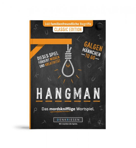 DENKRIESEN | HANGMAN | CLASSIC EDITION | Galgenmännchen TO GO