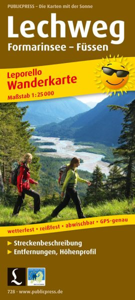 Freytag-Berndt und ARTARIA | Lechweg, Formarinsee - Füssen