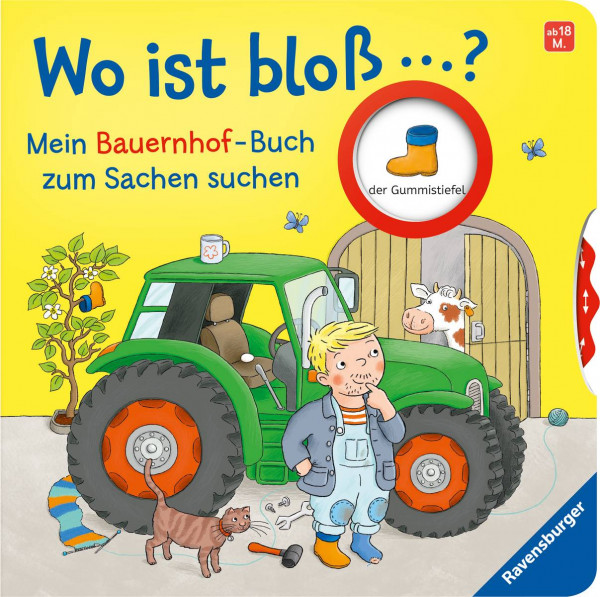 Ravensburger Verlag GmbH | Wo ist bloß...? Mein Bauernhof-Buch zum Sachen suchen | Orso, Kathrin Lena
