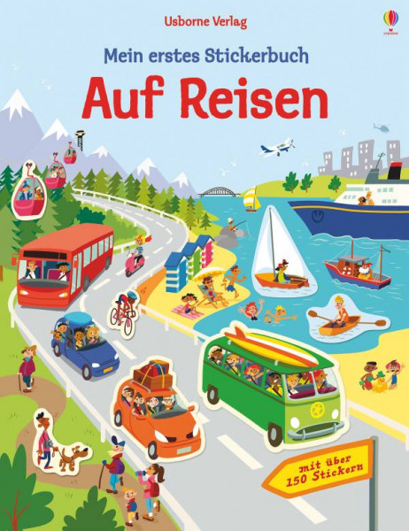 Usborne | Mein erstes Stickerbuch: Auf Reisen