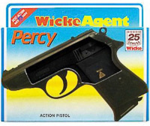 Sohni-Wicke | 25er Agentenpistole Percy 15,8cm, Box | 0380 SCHACHTEL