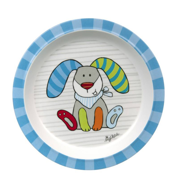 Sigikid | Melaminteller Hase Ringel | 25195