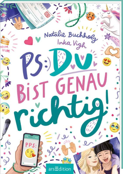 arsEdition | PS: Du bist genau richtig! (PS: Du bist die Beste! 2) | Buchholz, Natalie