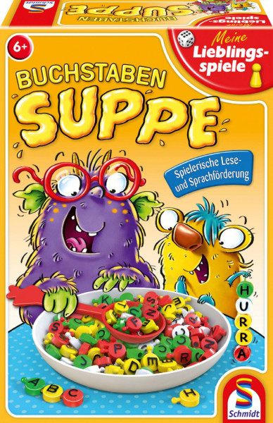 Schmidt-Spiele | Kinderspiel - Meine Lieblingsspiele | Buchstabensuppe