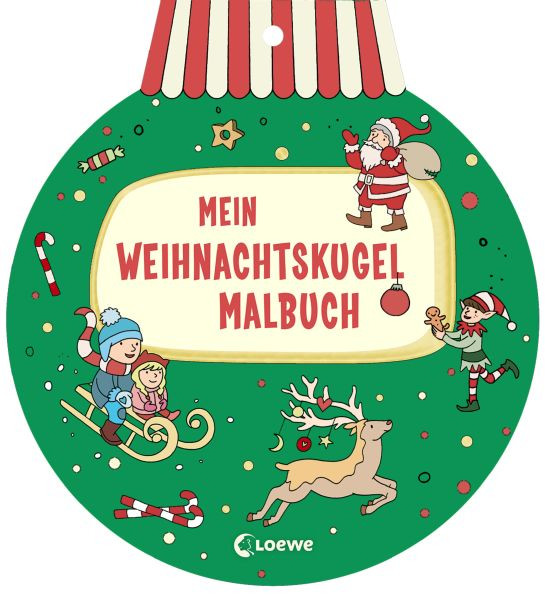 Loewe | Mein Weihnachtskugel-Malbuch
