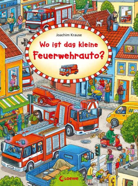 Loewe | PP Wo ist das kleine Feuerwehrauto? | 8551
