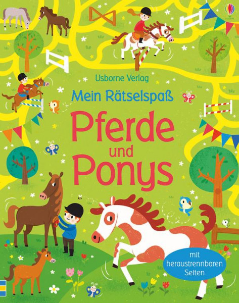 Usborne | Mein Rätselspaß: Pferde und Ponys