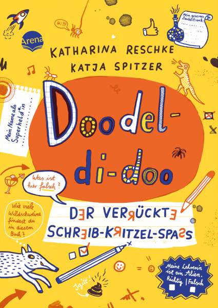 Arena | Doodel-di-doo. Der verrückte Schreib-Kritzel-Spaß | Reschke, Katharina