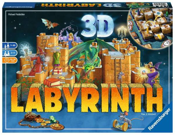 Ravensburger | Das verrückte Labyrinth 3D | 261130