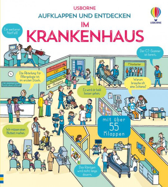 Usborne | Aufklappen und Entdecken: Im Krankenhaus