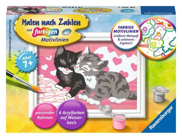 Ravensburger | Malen nach Zahlen | Kuschelkatzen