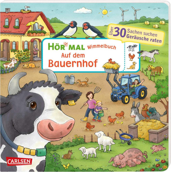 Julia Hofmann | Hör mal (Soundbuch): Wimmelbuch: Auf dem Bauernhof