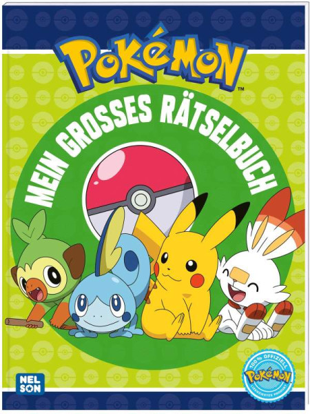 Nelson | Pokémon: Mein großes Rätselbuch | 