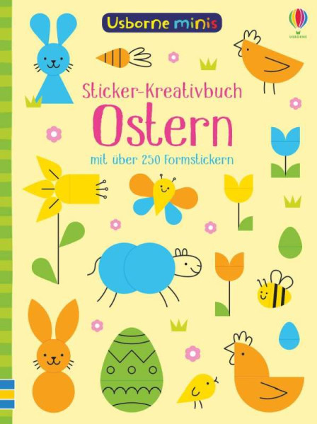 Usborne | Usborne Minis - Sticker-Kreativbuch: Ostern | Smith, Sam