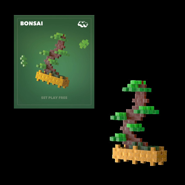 Plus-Plus Bonsai – Miniatur-Baum zum Selberbauen