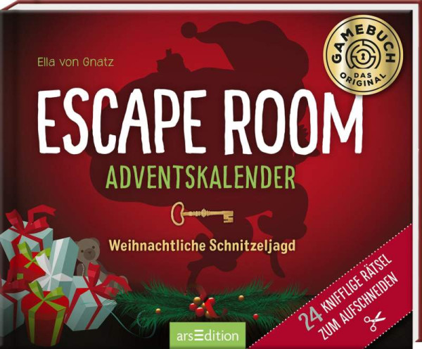 arsEdition | Escape Room Adventskalender. Weihnachtliche Schnitzeljagd | 