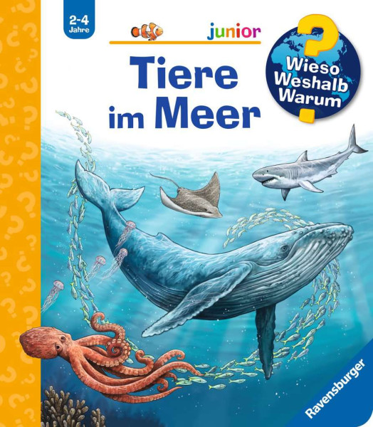 Ravensburger | Wieso? Weshalb? Warum? junior, Band 57:  Tiere im Meer | 60054