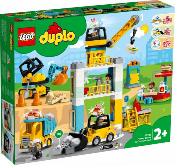 LEGO® DUPLO® | Große Baustelle mit Licht und Ton | 10933