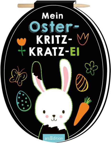 arsEdition | Mein Oster-Kritzkratz-Ei | 