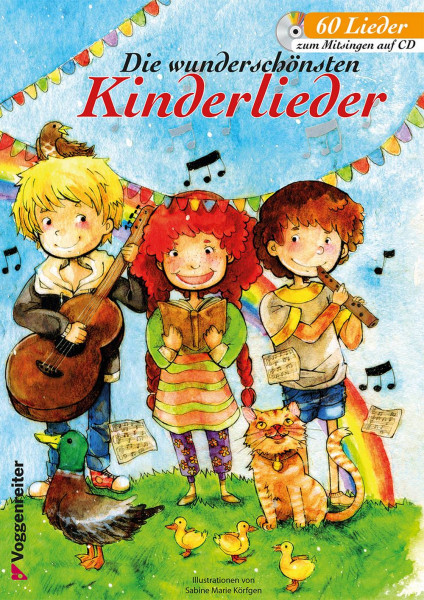 Voggenreiter Verlag | Die wunderschönsten Kinderlieder (m.CD) | 670