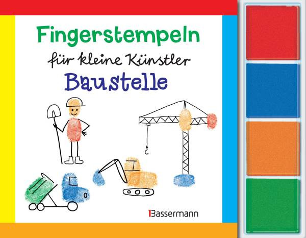 Random House | Fingerstempeln Baustelle-Set | 674/13437