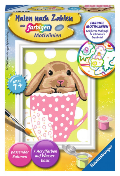 Ravensburger | Malen nach Zahlen | Süßes Schlappohr