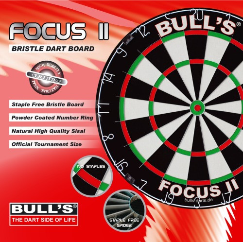 Embassy-Sports | Bull´s Focus Bristle Dartboard | 68006