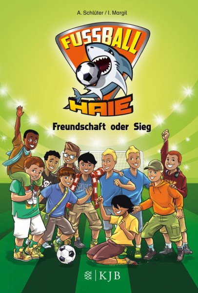 S.Fischer Verlag | Die Fußball-Haie Bd.10 - Freundschaft | 4084-7