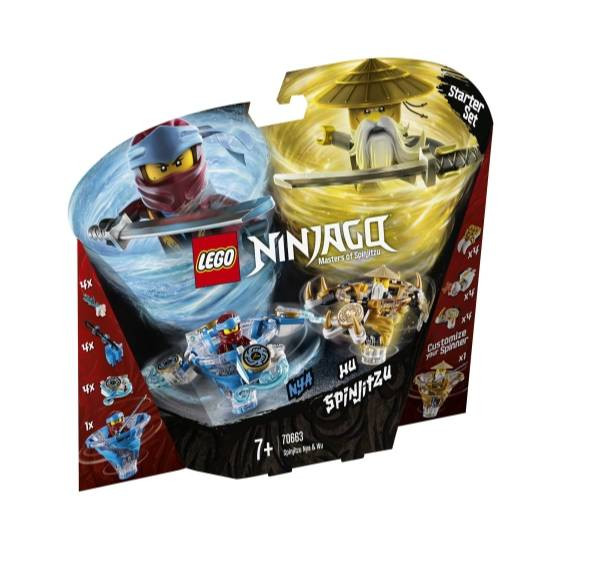 Lego | NIN Spinjitzu Nya & Wu | 70663
