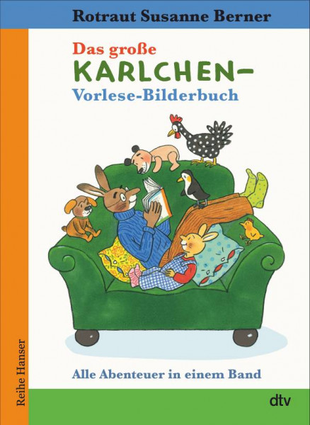 dtv Verlagsgesellschaft | Das große Karlchen-Vorlese-Bilderbuch, Alle Abenteuer in einem Band | Berner, Rotraut Susanne