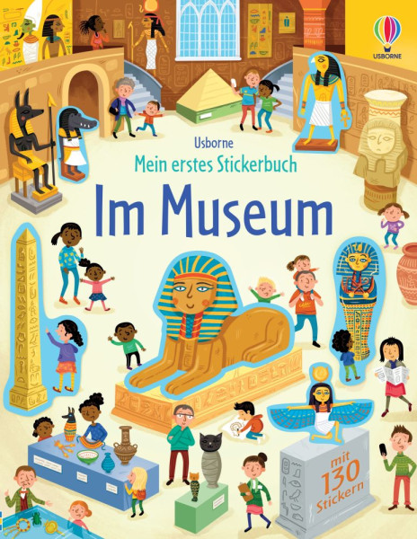 Usborne | Mein erstes Stickerbuch: Im Museum | Bathie, Holly