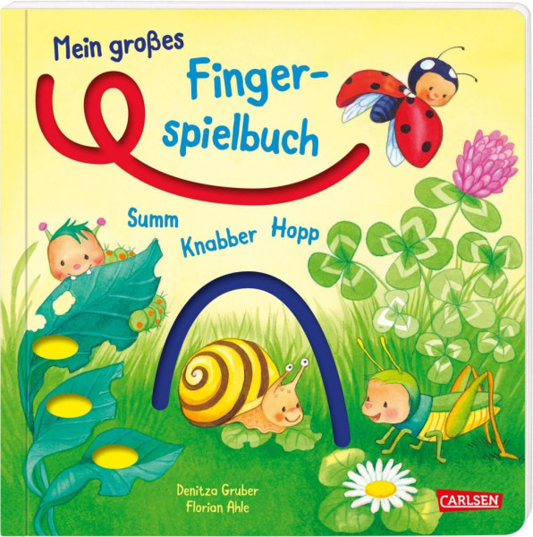 Carlsen | Mein großes Fingerspielbuch: Summ, knabber, hopp!
