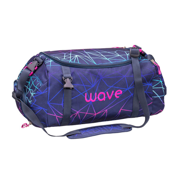 Belmil | Wave Sporttasche "Stripes Purple" | 2205/67