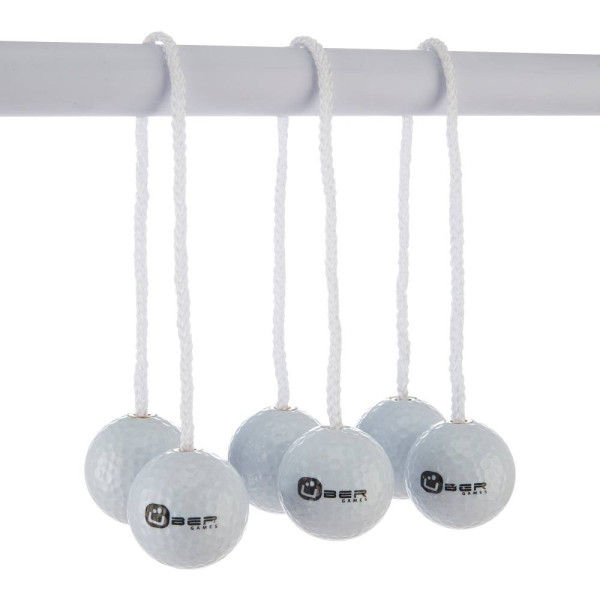 Ubergames | BOLAS FÜR LEITERGOLF | 3X2 ECHTE GOLFBÄLLE