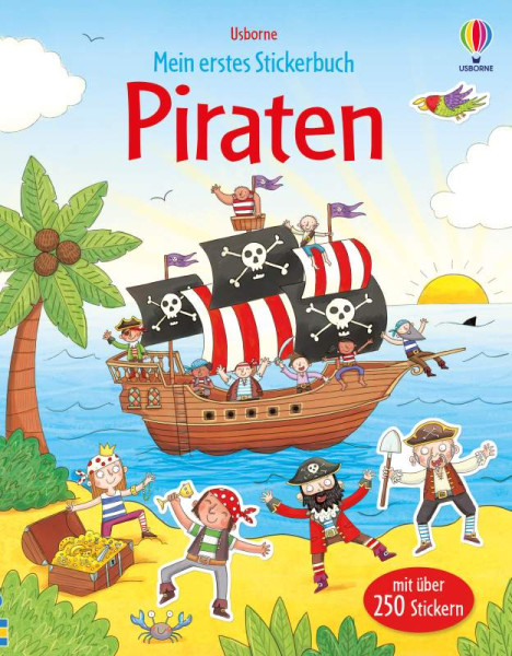 Usborne | Mein erstes Stickerbuch: Piraten | Taplin, Sam