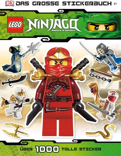 Dorling Kindersley | LGO NIN Lego Ninjago D.große Stickerbuch | 467/02607
