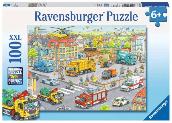 Ravensburger | Fahrzeuge in der Stadt | 100 XXL Teile