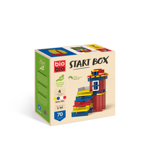 BioBlo | START BOX "Basic-Mix" mit 70 Bausteinen | 64033