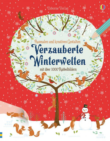 Usborne | Ausmalen und kreatives Gestalten: Verzauberte Winterwelten