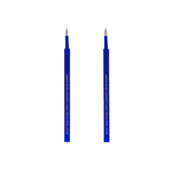 Legami | 2 REFILLS GEL PEN L. FRIENDS - LOVELY FRIENDS REFILL SET - BLUE | REFCPP0002
