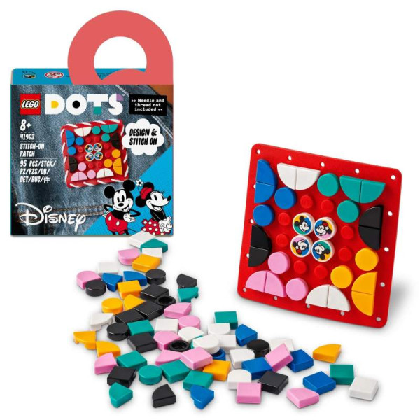 LEGO® | DOTS  Micky und Minnie Kreativ-Aufnäher | 41963