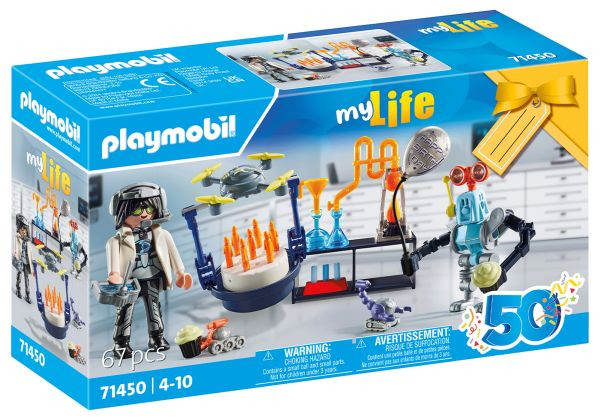 Playmobil | Forscher mit Robotern | 71450