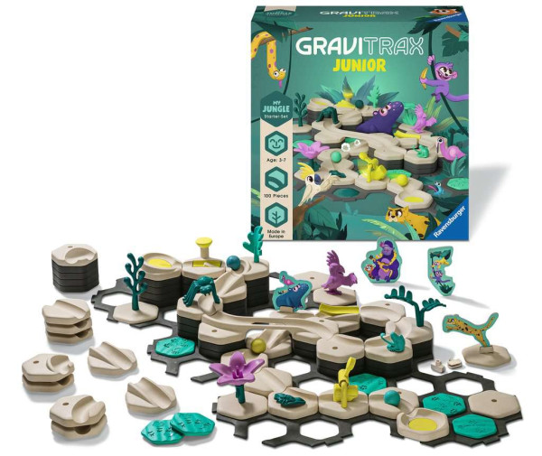 Ravensburger | GraviTrax Junior Starter-Set L Jungle  | 27499