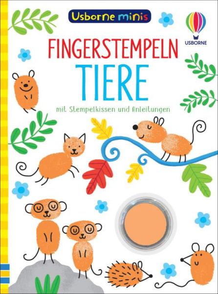 Usborne | Usborne Minis - Fingerstempeln: Tiere | Smith, Sam