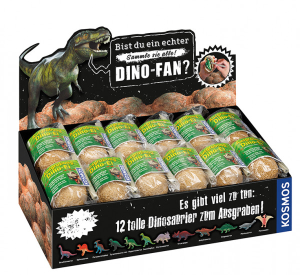 Franckh-Kosmos | Dino-Ei 24 Ex. Im Display | 601508