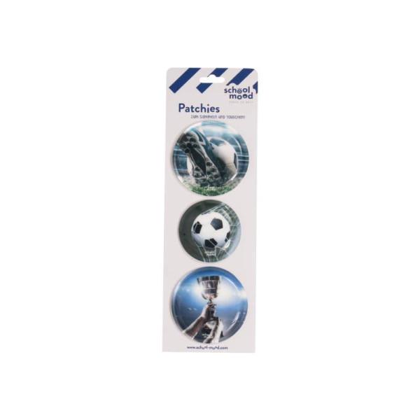 School-Mood | 3er Patchy-Set Paul (Fußball)